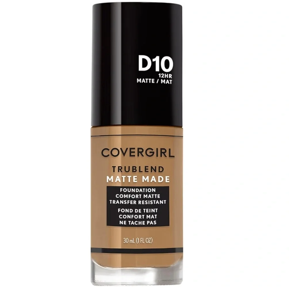 Covergirl Trublend Matte Made Liquid Foundation, Golden Caramel D10